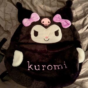 Sanrio Kuromi Black and Pink Backpack
